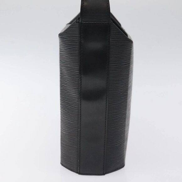 LOUIS VUITTON Epi Sac Seau Shoulder Bag Black M80161 LV Auth 126787 - Picture 6 of 16